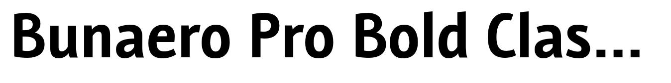 Bunaero Pro Bold Classic